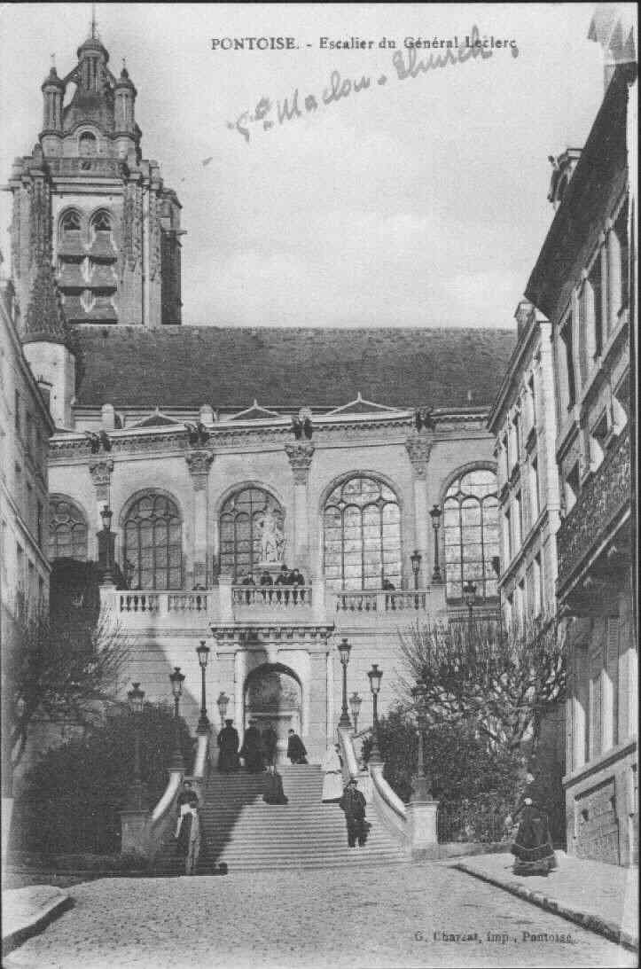 Ville de Pontoise Fleursite à Pontoise